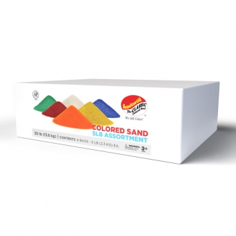 Colored Sand 5 lb Assortment